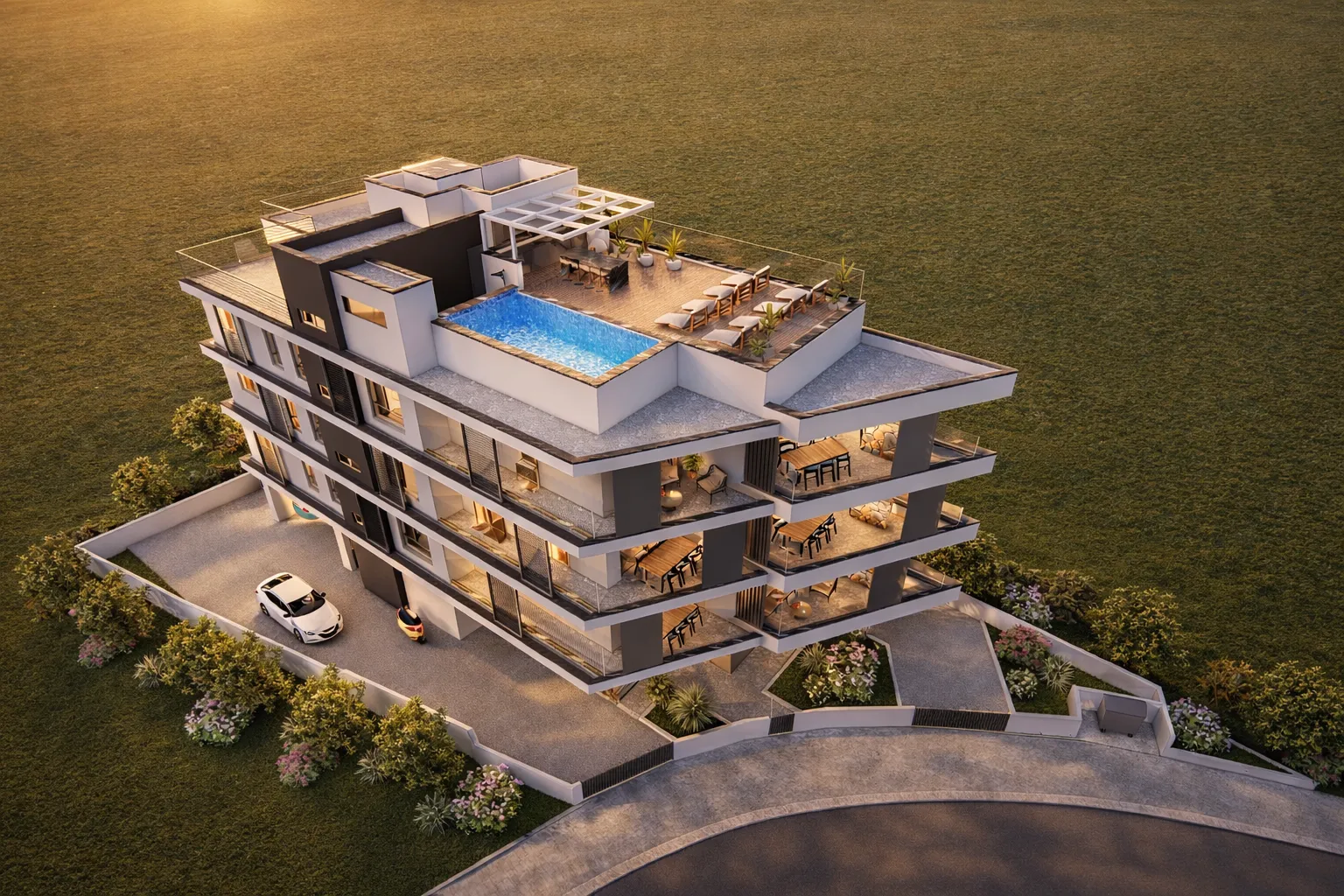 Oceanview Nine Residences in Paralimni